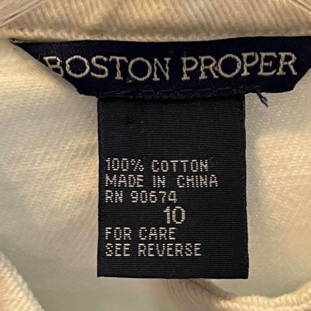 Boston Proper Military Style Jacket - Picture 2 of 6